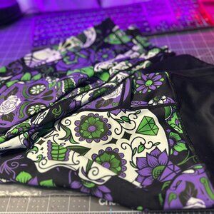 NEW Constantly Varied Gear CVG Large Crossfit Legging Retired Stretch Skull